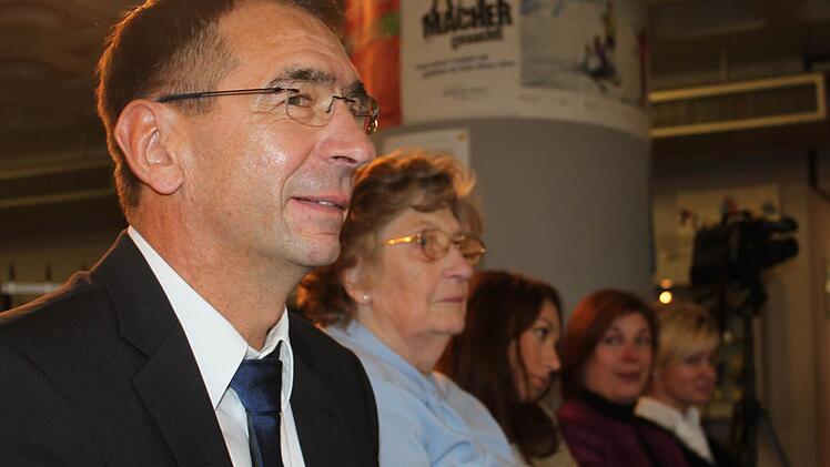 Uwe Schönfeld freute sich über die vielen Glückwünsche.