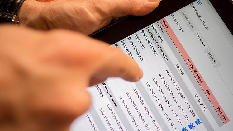 Auf der Liste der CSU-Kreisausschussmitglieder ist Gabi Weber inzwischen nicht mehr zu finden. Foto: Marian Hamacher