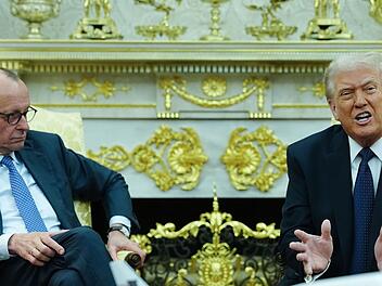 US-Pr&auml;sident Trump empf&auml;ngt Bundeskanzler Merz