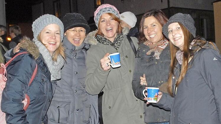 Richtig Spaß hatten bereits am Donnerstag die Mitarbeiterinnen einer Herzogenauracher Zahnarztpraxis.  Foto: Bernhard Panzer