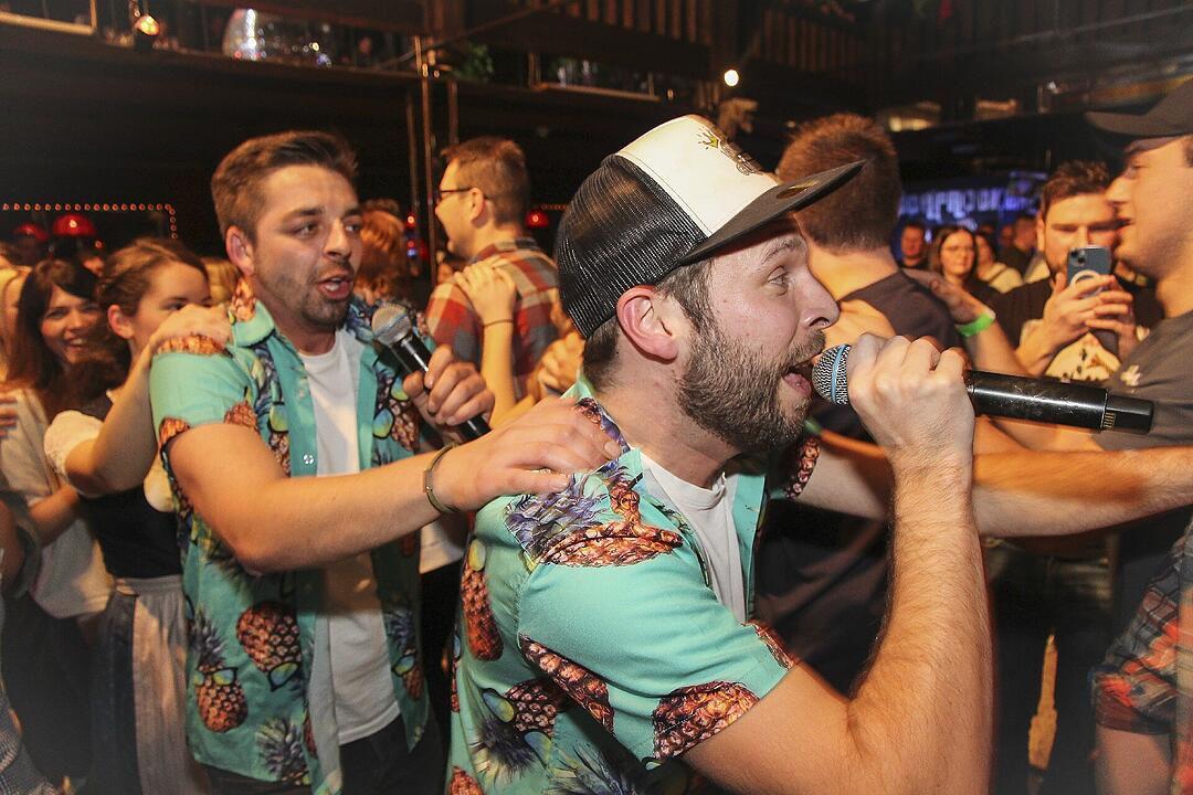 Partystimmung mit den Dorfrockern