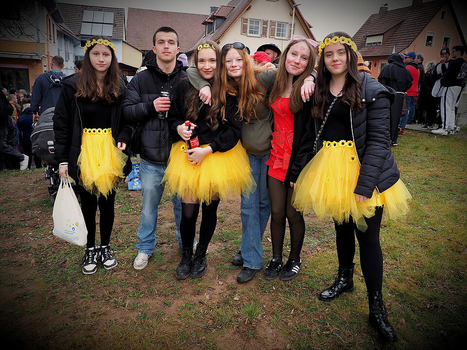 Beste Faschingslaune in Aura/Saale