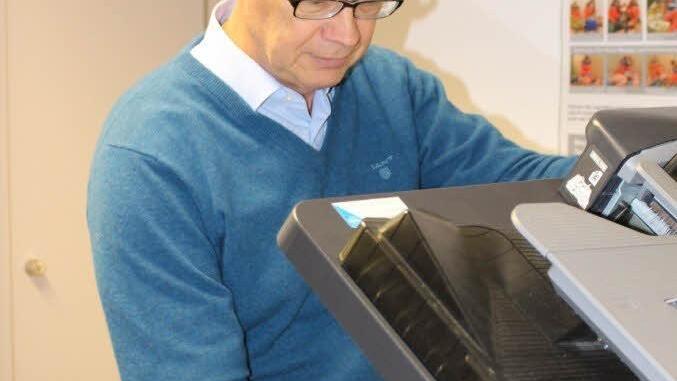 Norbert Mittmann in AktionFoto: Gemeinde Gundelsheim