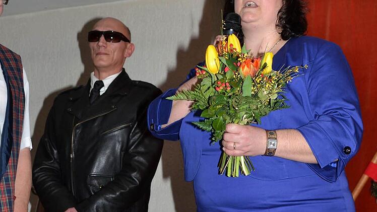 Auch Barbara Stamm gab sich beim FKK-Fasching in Trieb ein Stelldichein.