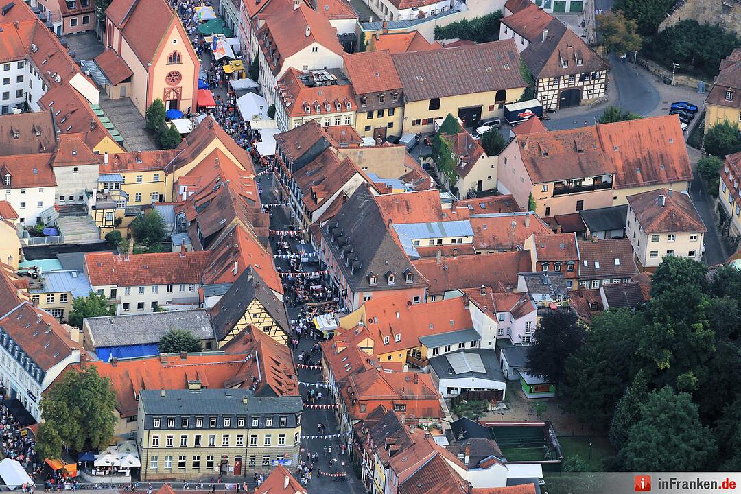 Luftbilder von der Sandkerwa