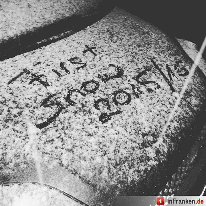 Erste Flöckchen Foto: inFrankenPix daysofrain