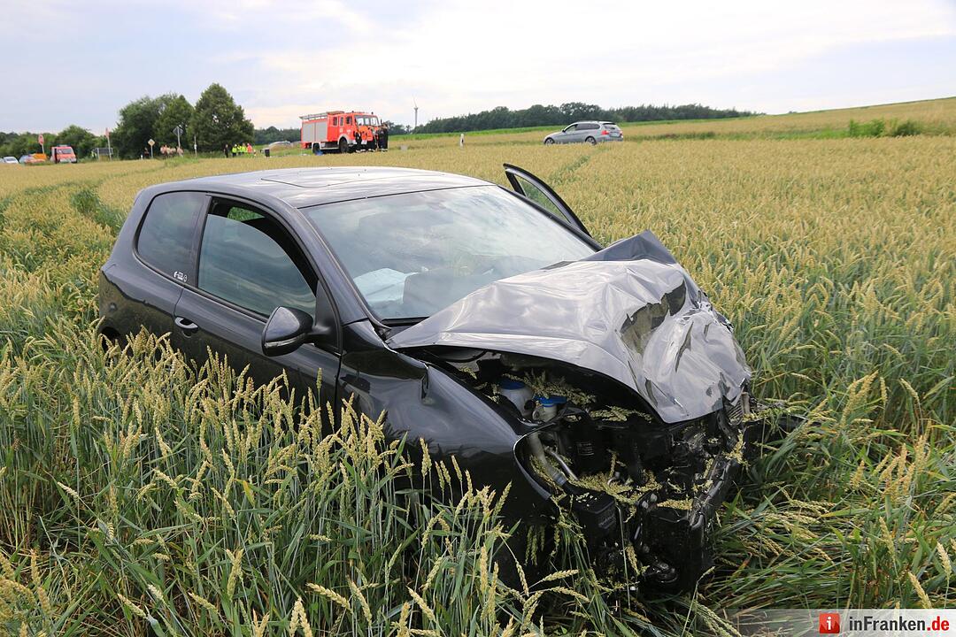 Tödlicher Unfall auf der B 22 bei Prichsenstadt