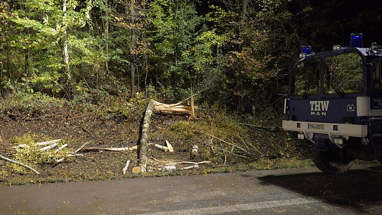 Der Lkw-Unfall auf der A3 sorgte f&uuml;r komplizierte Bergungsarbeiten in der Nacht. Foto: News5/H&ouml;fig