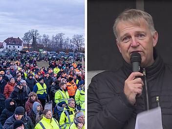 Höchstadt: Bürgermeister wettert bei Demo gegen Ampel - Aiwanger sagt ab