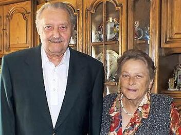 Olga und Erich Bieberle feierten ihr 50. Ehejubiläum. Foto: Alfons Beuerlein