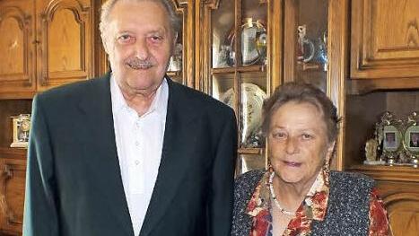 Olga und Erich Bieberle feierten ihr 50. Ehejubiläum. Foto: Alfons Beuerlein