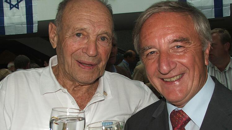 Joske Ereli und Herbert Neder 2008 in Bad Kissingen.