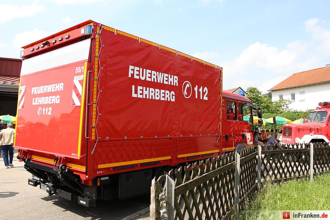 Neues Fahrzeug für die Feuerwehr Lehrberg