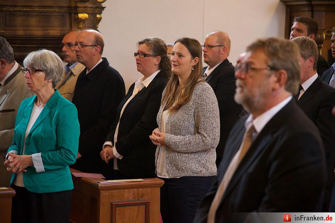 Nach einjähriger Kirchensanierung: Hannberg feiert die Wiedereröffnung der Wehrkirche der Pfarrei Geburt Mariens Hannberg