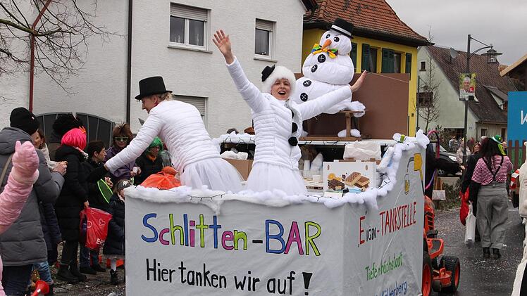 Schlittenbar aus Tiefenhöchstadt Foto: Rebecca Ricker