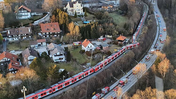 Zusammenstoß von S-Bahnen