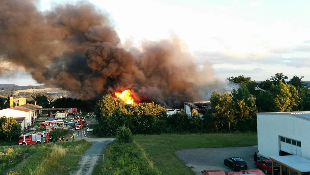 In Marktzeuln ist es in einer Kart-Bahn zu einer Verpuffung gekommen. Ein Mann wurde schwer verletzt.