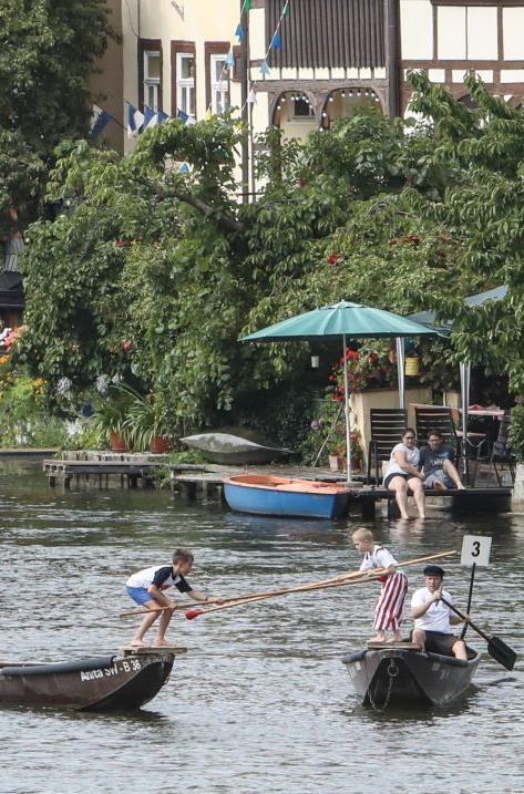 Fischerstechen der Jugend und Schüler am Samstag. Foto: Barbara Herbst