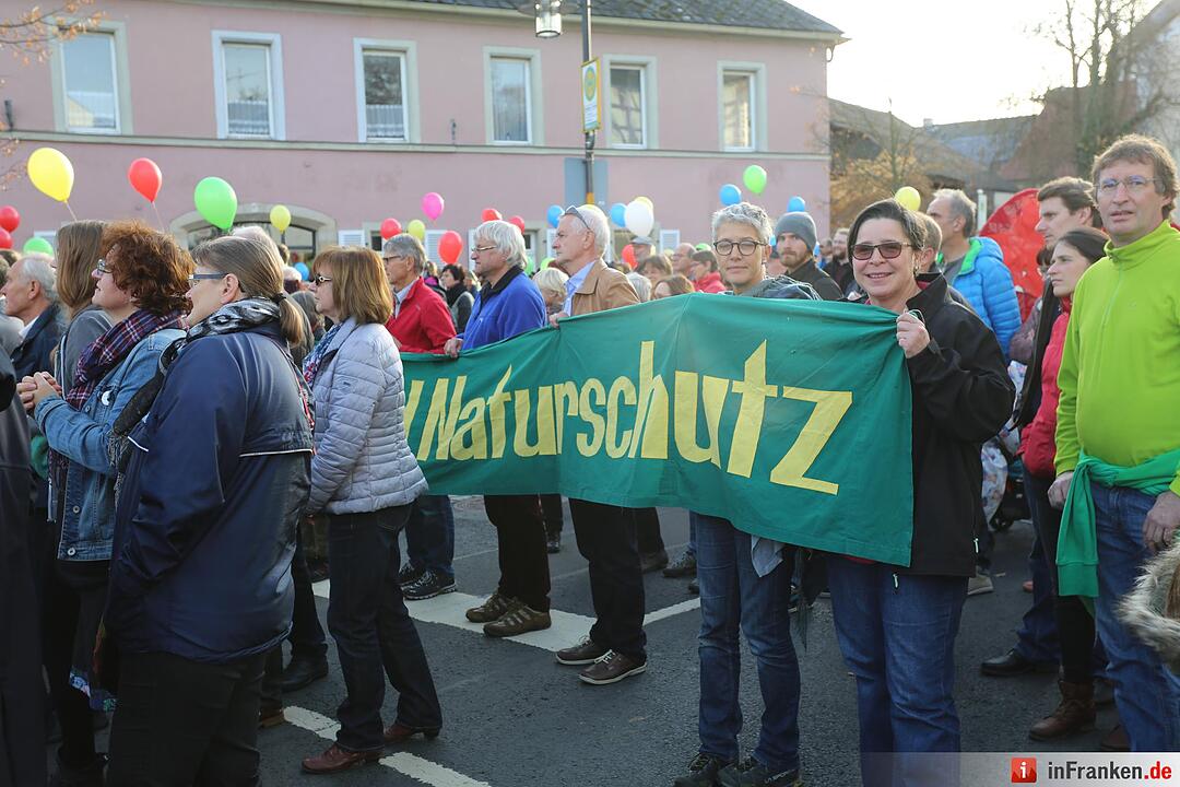 Pegida in Schirnding - Demo und Gegendemo