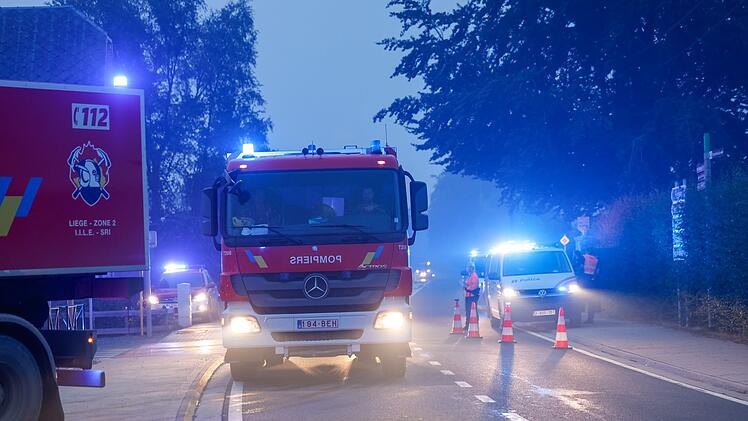 Waldbrand in Belgien