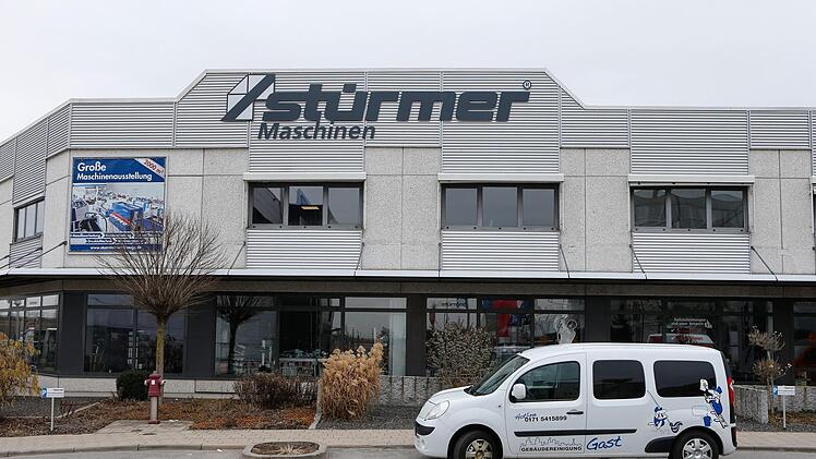 Die Zentrale der Firma Stürmer Maschinen an der Dr.-Robert-Pfleger-Straße in Hallstadt Foto: Matthias Hoch
