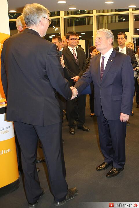 Joachim Gauck besucht Bamberg