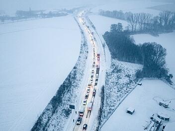 Winterwetter in Nordrhein-Westfalen