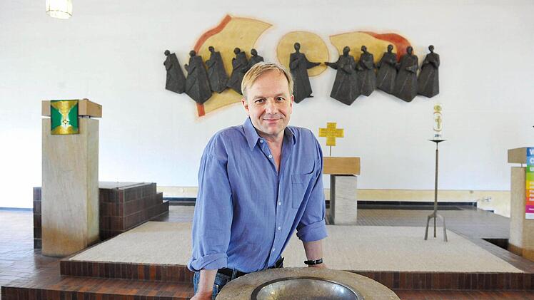 Niklaus Scheibli in der Coburger Johanneskirche.