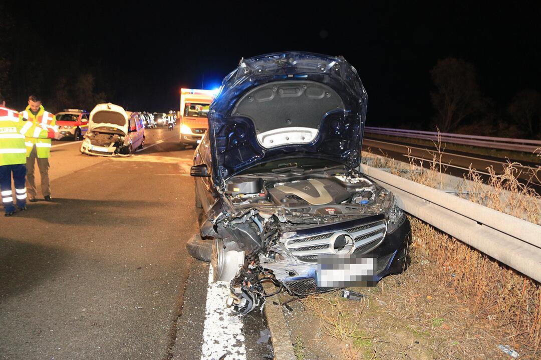 Unfall A70 bei Eltmann
