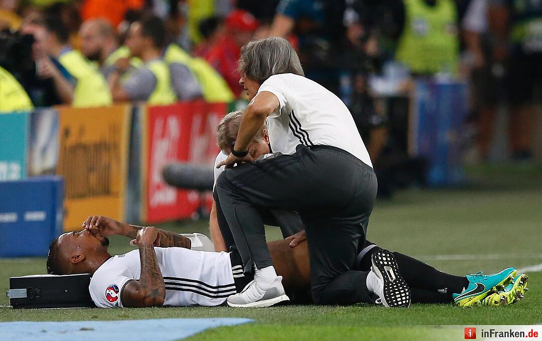 e bittere Niederlage der Deutschen