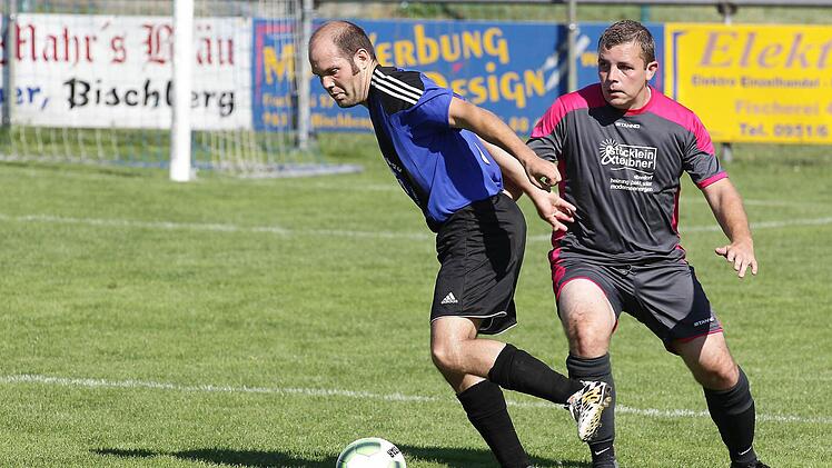 Christian Weiß (Bischberg/l.) gegen Benedikt Wagner