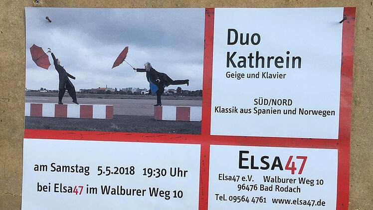 Reichlich Beifall gab es für das Duo Kathrein beim Gastspiel in Elsa.Foto: Jochen Berger