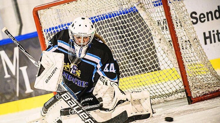 Janin Meyer ist fester Bestandteil der Kulmbach Lions  - und doch Einzelk&auml;mpferin: Sie ist die einzige Frau im Team. Alexander Muck