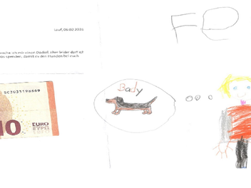 Brief von Felix