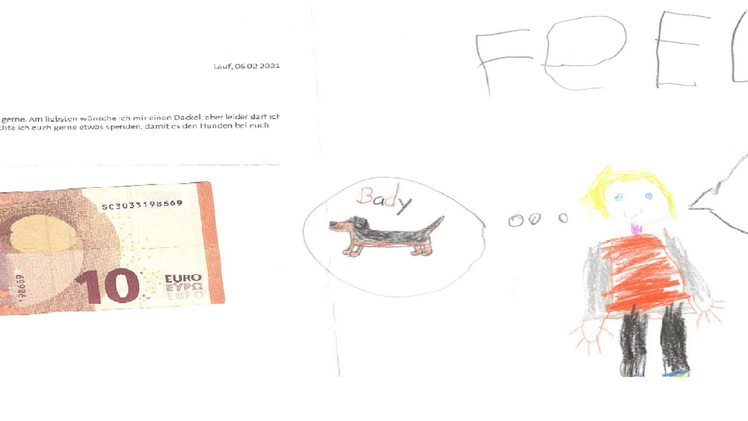 Brief von Felix