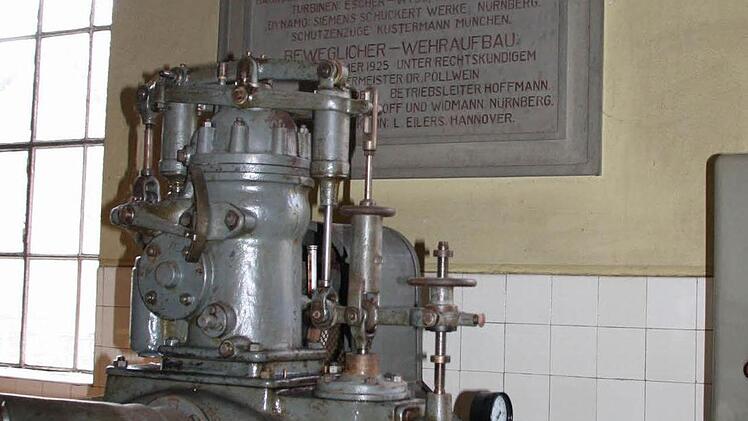 Im ehemaligen Wasserkraftwerk stehen die alten Turbinen längst still. Foto: Ralf Ruppert