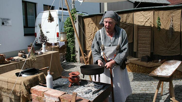 Auifdem Burkardrother Frühjahrsmarkt. Foto: Gabriele Sell