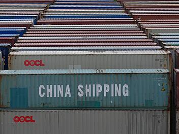 Container Terminal Tollerort im Hamburger Hafen