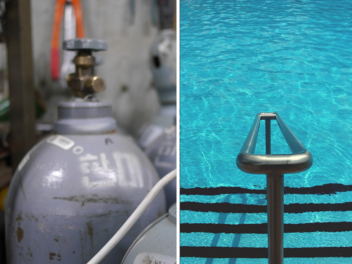 Gefahrstoff-Austritt in Physio-Praxis