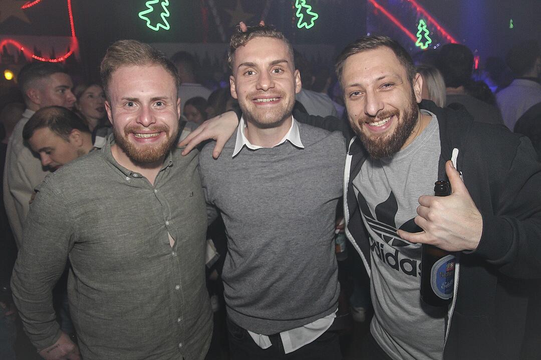 Partystimmung an Heiligabend