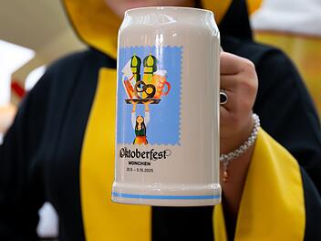 Vorstellung des offiziellen Wiesn-Maßkrugs