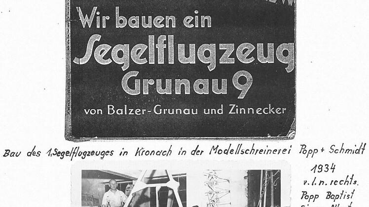 Diese Schätze stammen aus dem Archiv Alfred Langs, das mehr als 100 Jahre der Kronacher Luftfahrt umfasst.