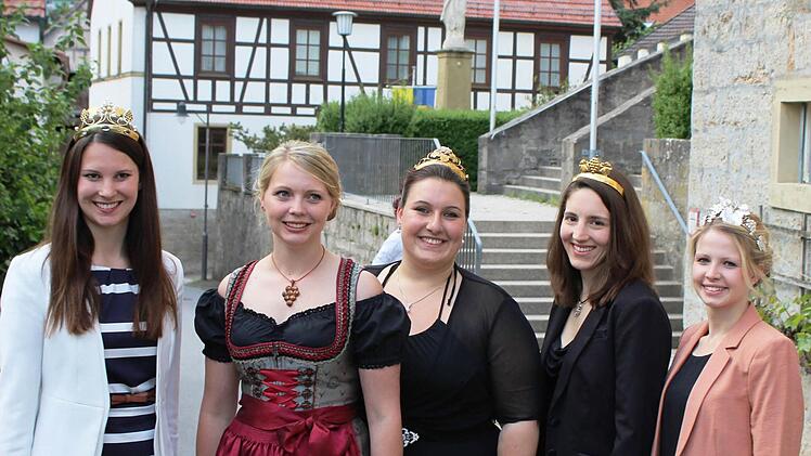 Weinhoheiten unter sich Foto: Werner Vogel