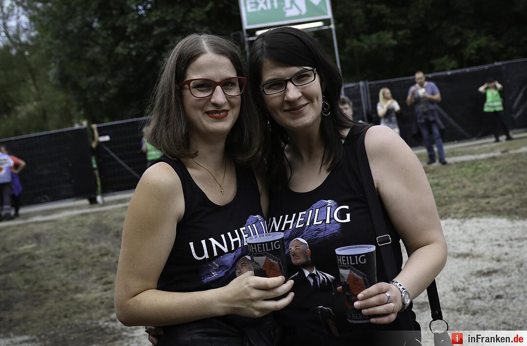 Unheilig und drei Vorbands spieleten am Freitag in Rothenburg ob der Tauber