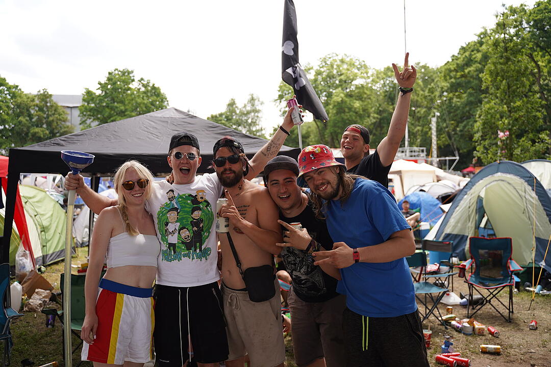 Rock im Park 2023: Impressionen vom Samstag - Camping 1