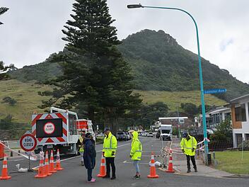 Erdrutsch in Neuseeland