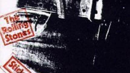 Auch die Rolling Stones machten die Jeans zum Plattencover