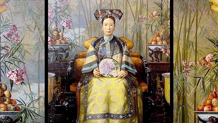 Die Herrscherin Cixi (1835 - 1908) war eine der einflussreichsten Pers&ouml;nlichkeiten der sp&auml;ten Qing-Dynastie. Sie hatte sich von einer niederrangigen Konkubine zur Regentin hochgearbeitet.
