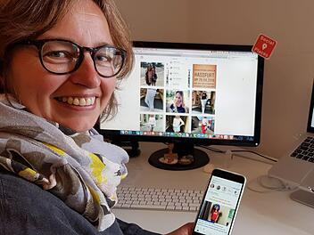 Andrea Zehendner kennt sich mit sozialen Medien aus und berät Firmen und Unternehmen im Landkreis und in der Region bei ihrem Bemühen, sich im Web bei der - vor allem jüngeren Kundschaft - bemerkbar zu machen.Brigitte Krause