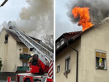 Kronach: Feuer richtet enormen Schaden an Wohnhaus an